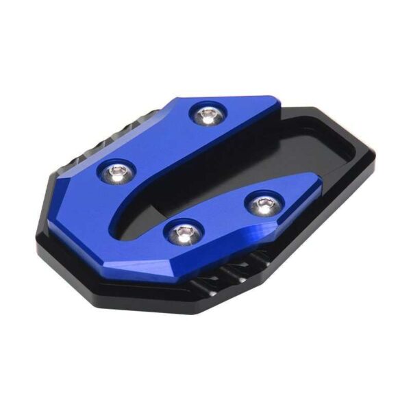 Second image of YAMAHA AEROX ACCESORIES INDIA YAMAHA AEROX SIDE STAND EXTENDER 2021 2022 2023 2024 ( BLUE )