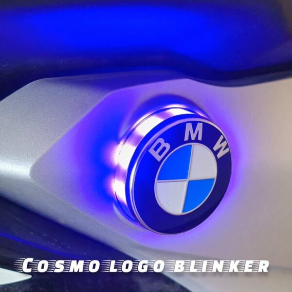 COSMO LOGO BLINKER RGB ANY COLOR CHANGE WIRELESS CONTROL WITH MOBILE