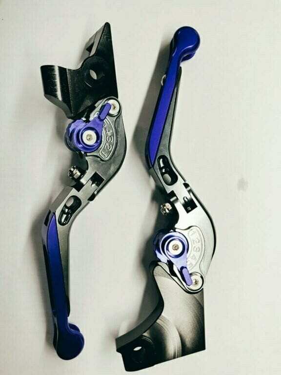 Second image of BMW 310GS 310R TVS APACHE 310RR CNC ALUMINIUM FOLDING EXTENDABLE & ADJUSTABLE LEVER