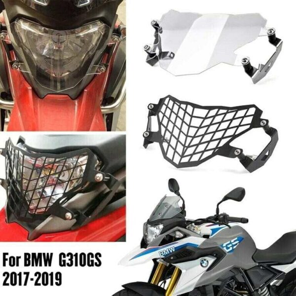 Second image of BMW ACCESSORIES INDIA 310GS HEADLIGHT PROTECTOR GRILLE GUARD OR LENS COVER 2017 To 2024
