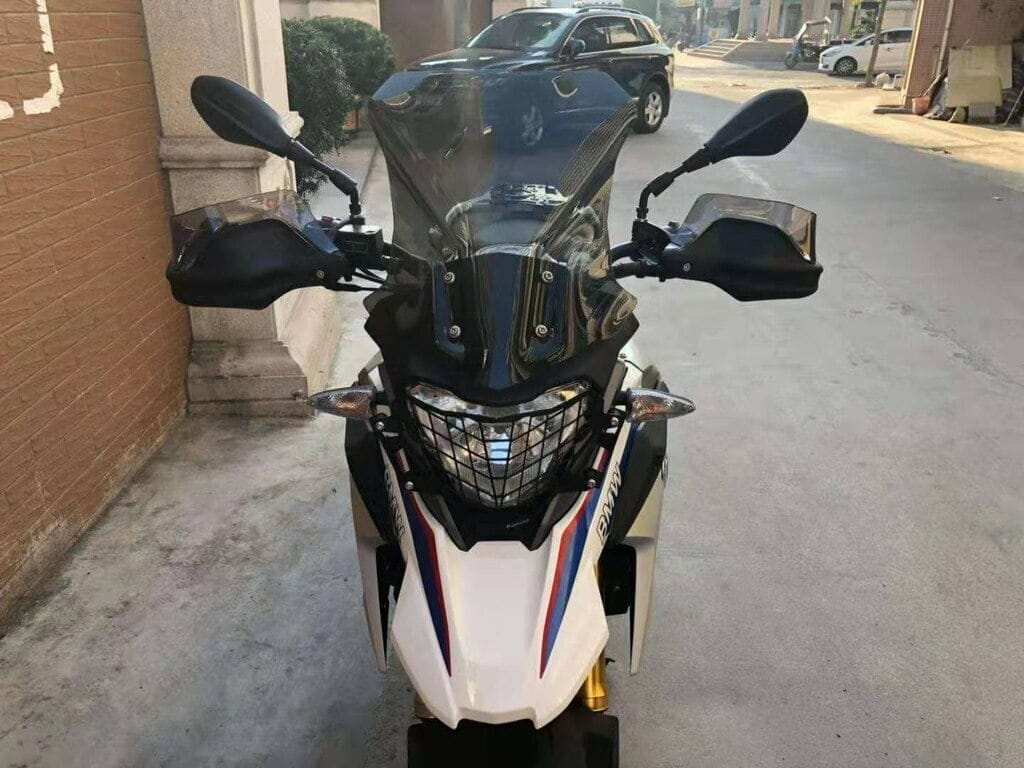 BMW G310GS ACCESSORIES INDIA FRONT MUDGUARD FENDER BEAK EXTENSION EXTENDER