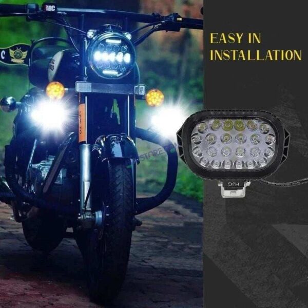 HJG Rectangular 24 LED Fog light 12V-80V 36W for Universal vehicles 1PCS