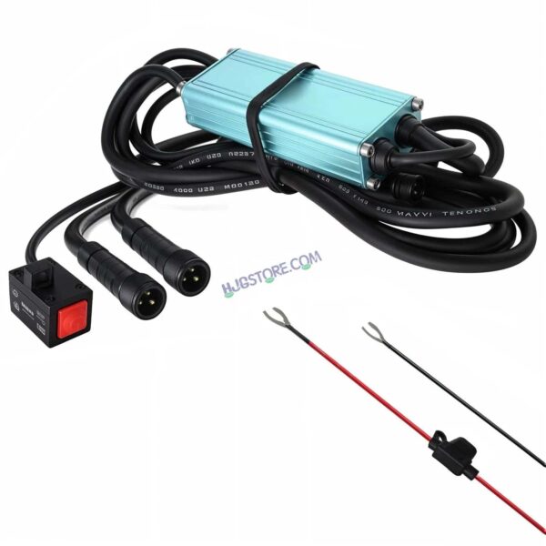 Second image of HJG Wiring Harness Kit with Flash Mode and Canbus - Foglight Wiring Harness Kit (2 Colour, 3 Wire with Flashing Mode, Original HJG)