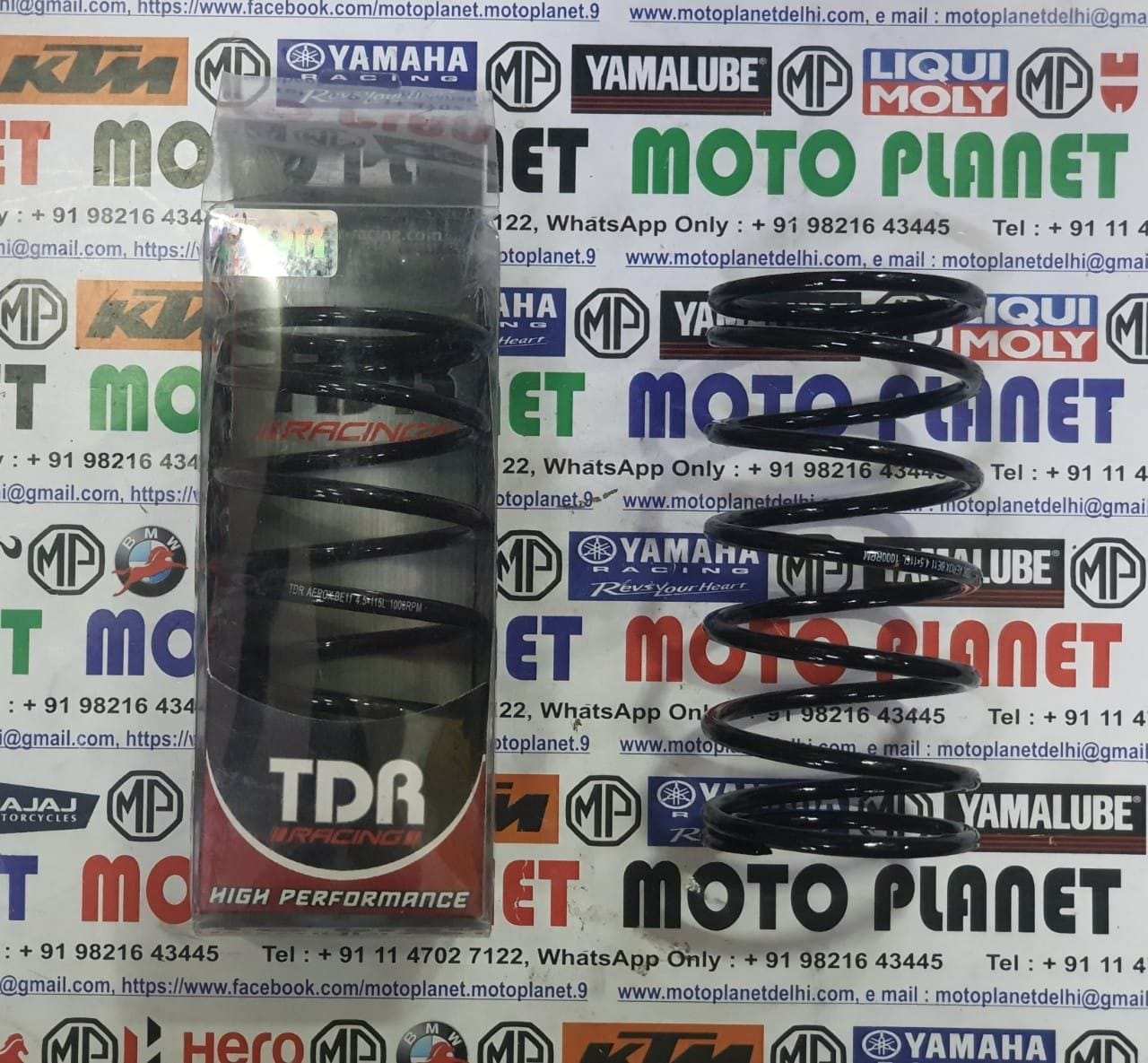 Second image of YAMAHA AEROX ACCESSORIES INDIA YAMAHA AEROX CVT PERFORMANCE SPRING 1000 RPM BLACK TDR