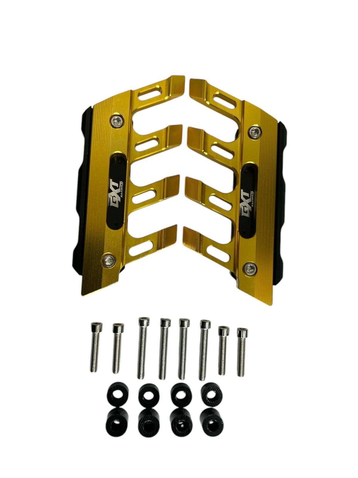 Second image of FRONT FORK PROTECTOR CNC UNIVERSAL IMPORTED QUALITY ( BLUE )