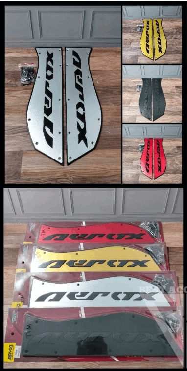 YAMAHA AEROX ACCESSORIES INDIA YAMAHA AEROX BOARD FOOTREST STAINLESS STEEL CNC