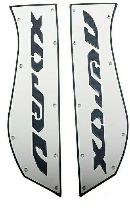 Second image of YAMAHA AEROX ACCESSORIES INDIA YAMAHA AEROX BOARD FOOTREST STAINLESS STEEL CNC