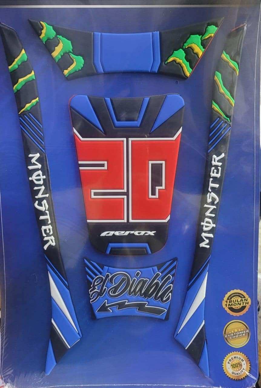 Second image of YAMAHA AEROX ACCESSORIES INDIA YAMAHA AEROX TANK GRIP