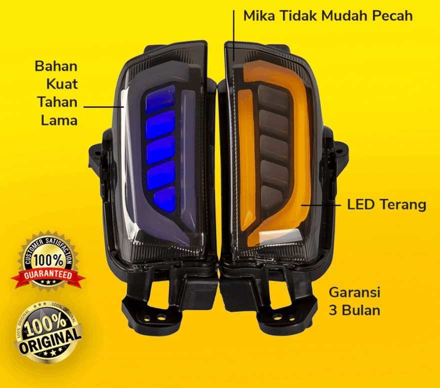 YAMAHA AEROX ACCESSORIES INDIA YAMAHA AEROX INTEGRATED FRONT LED INDICATOR BLINKER JPA