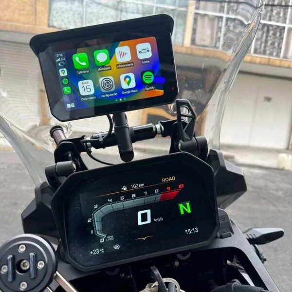 Motorcycle Universal IP67 Waterproof 5 inch Touch Screen Wireless CarPlay & Android Auto Display for Motorcycle