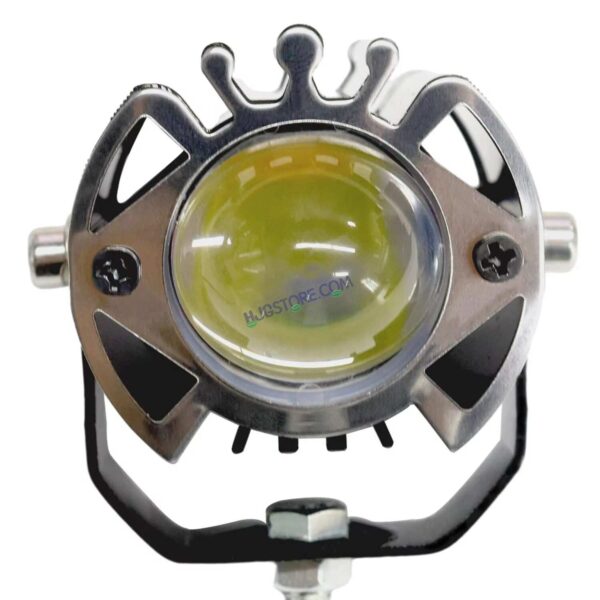 Second image of LIUHJG HJG ORIGINAL G16 30W Mini Drive Spotlight Yellow/White Motorcycle Mini Driving Fog Light 7500LM High/Low Beam Motorcycle Spot Light with Red DRL, White, Yellow (Pack of 1) G16 Single Pc