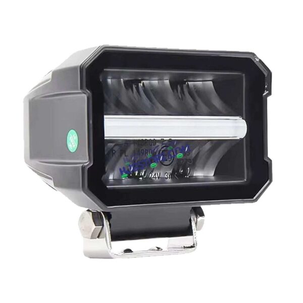 HJG LIU HJG Minus Box New Model Fog Light Minus White DRL HJG Minus Box Dual Lens 60W Foglight with Power Adaptor Foglight Ultra Wide Dual Intensity LED Driving Fog Lights White (1*60W) Universal For All Cars & Bikes, HJG Minus DRL Box Fog, Pack of 1