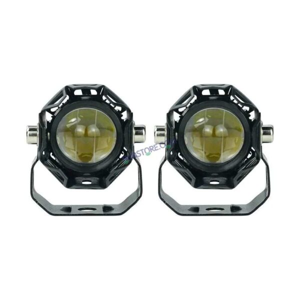 Second image of HJG Dual Mini 60W Foglight Foglamp Led Fog Driving Lights Headlights Auxiliary Lights HJG car Lighting System, Set of 2