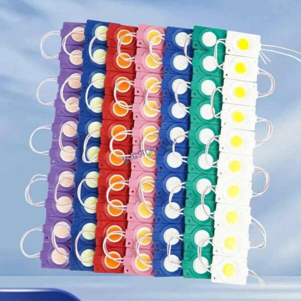 HJG Round White Underglow PATCH LIGHTS (Front/Rear , Bike Body Lights) - PACK OF 4 - IP65 WATERPROOF DUSTPROOF SHOCKPROOF - Universal Decorative Light for all Motorbike, Car, Trucks LED (12V, 1.5 W) (Universal, Pack of 4, White)