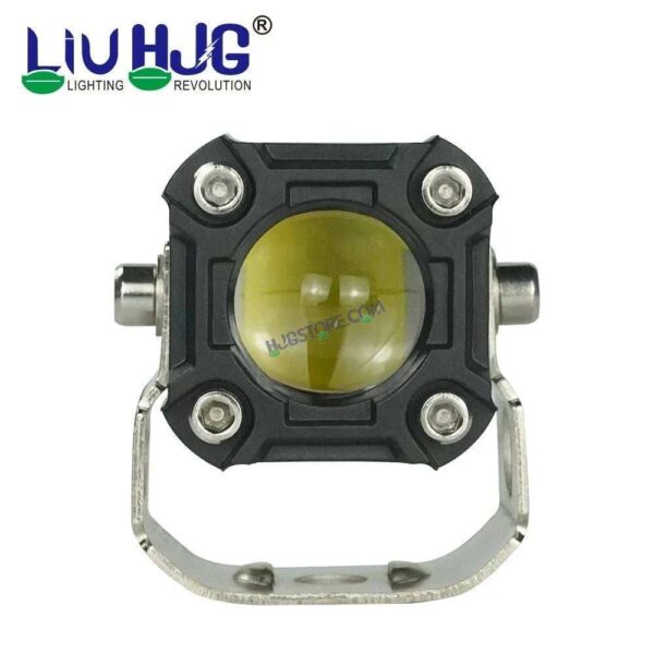 Second image of HJG Mini Drive 80W with Red DRL Mini Drive Light Red Devil Eye Light Multiple Connecting Red Yellow White Color