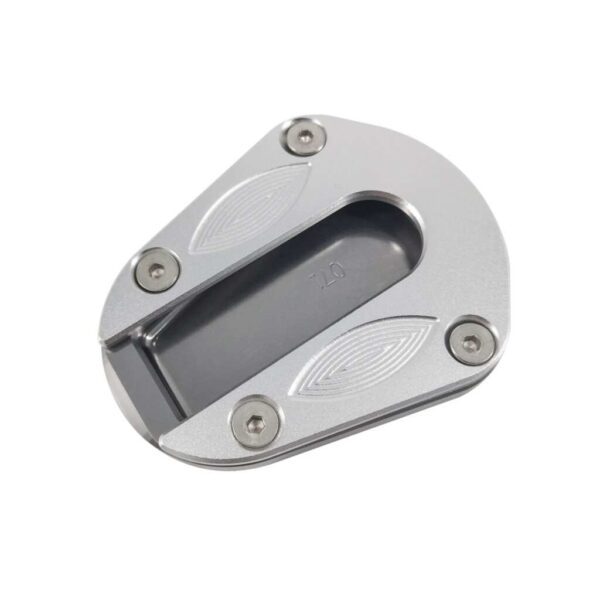Second image of For Benelli TRK502 TRK502X TRK 502 502X Motorcycle Accessories CNC Kickstand Foot Side Stand Extension Pad Support Plate