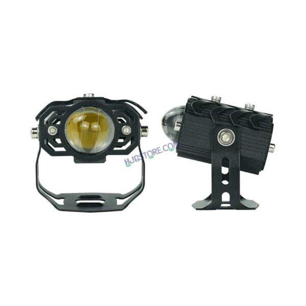 Second image of HJG Spider Drive Pack of 2 Pc Foglight Foglamp Car LED Work Light Driving Lamp Headlights Auxiliary Light for Motorcycle Accessories Fog Light Motorcycle Spotlight, Set of 2 HJG Spider Drive