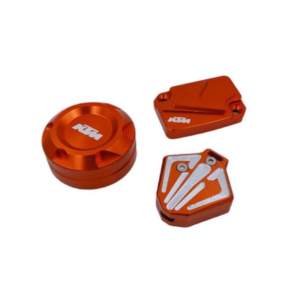 Powerparts Key cover Front disc and Rear disc cap Combo