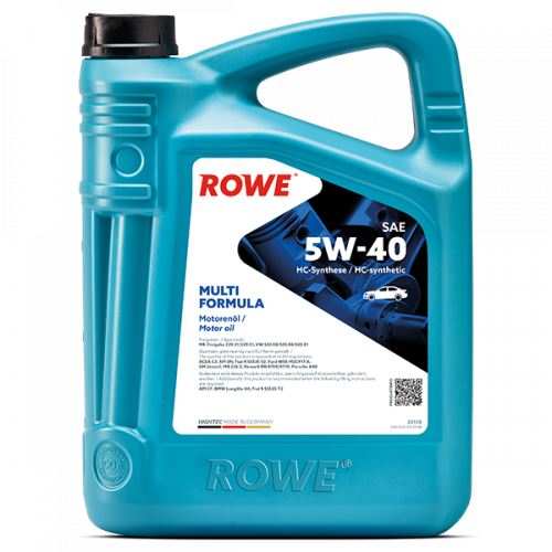 Rowe Engine Oils Hightec Multi Formula Sae 5W-40 (4 Lit) – 20138-0040-99
