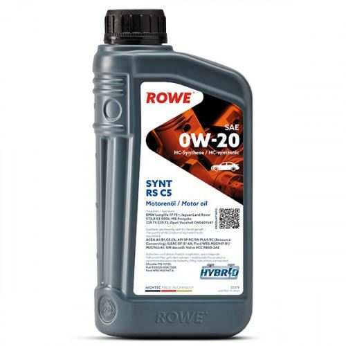 Rowe Engine Oils Hightec Synt RS C5 SAE 0W-20 (1 Lit) – 20379-0010-99