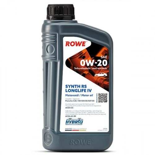 Rowe Engine Oils Hightec Synt RS Longlife IV Sae 0W-20 (1 Lit) – 20036-0010-99