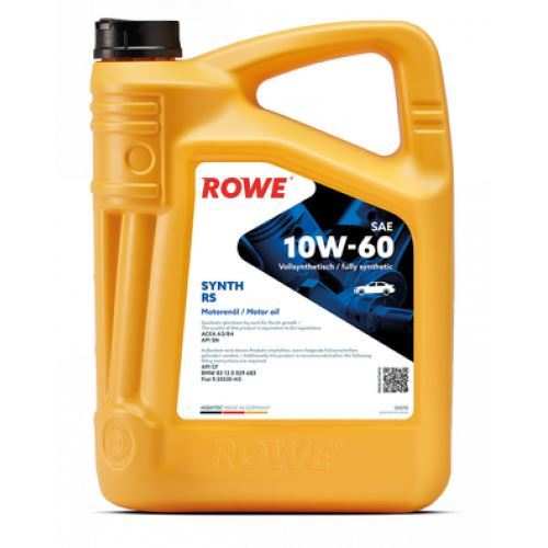Rowe Engine Oils Hightec Synth RS SAE 10W-60 (5 Lit) – 20070-0050-99