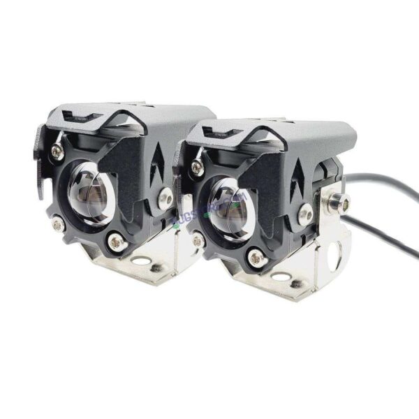 HJG 120W Projector Fog Light LED Work Light Fog Lamp Dual Color Motorcycle Lights Spot Light High beam/Low beam Electric Cars (Headlights) (12-80V DC – 60W)