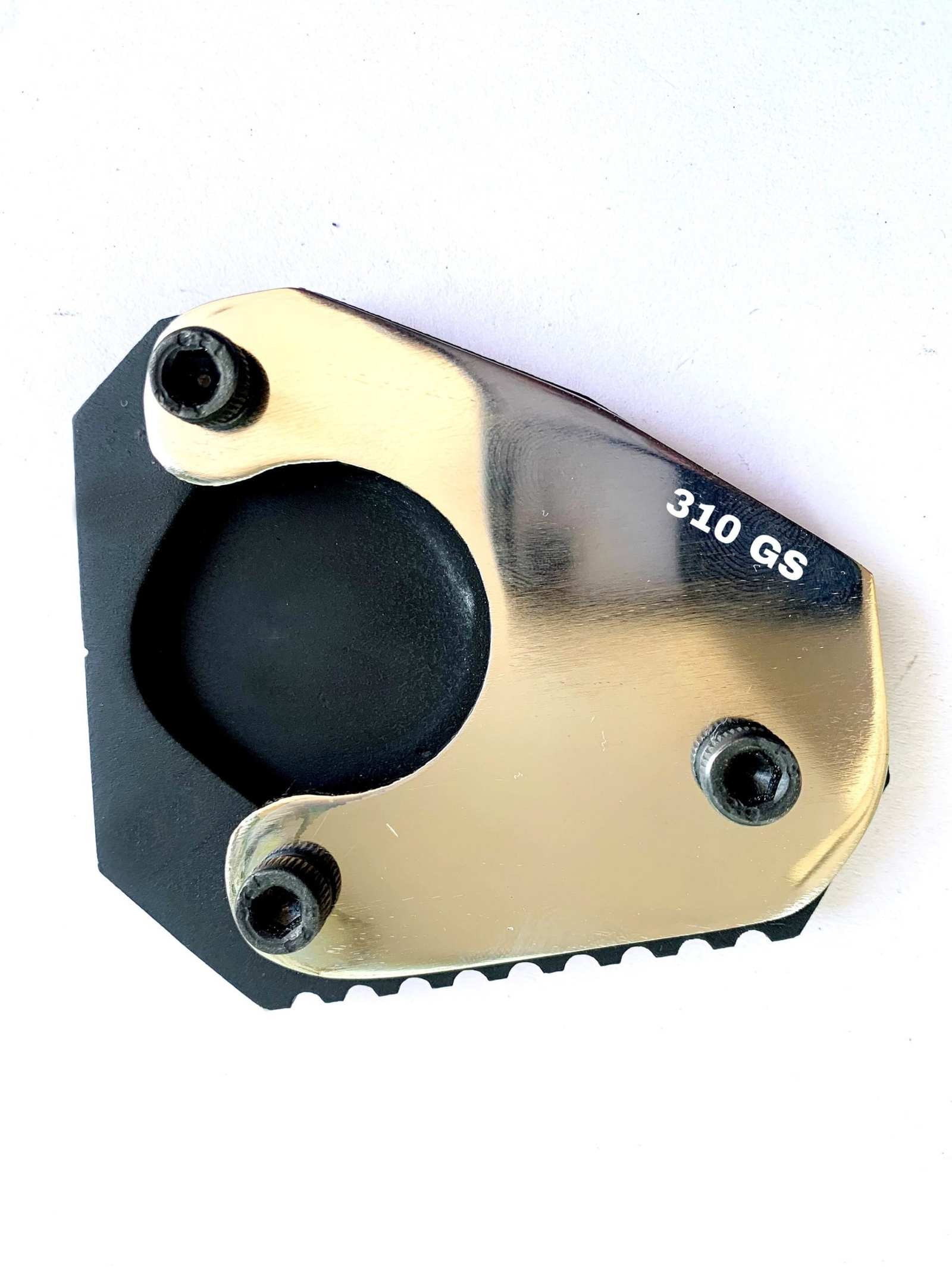 Second image of BMW 310GS SIDE STAND ENLARGEMENT