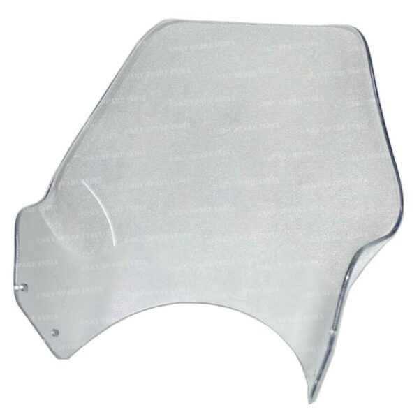 Second image of Clear Wind Shield Compatible With Royal Enfield Himalayan Motorcycle