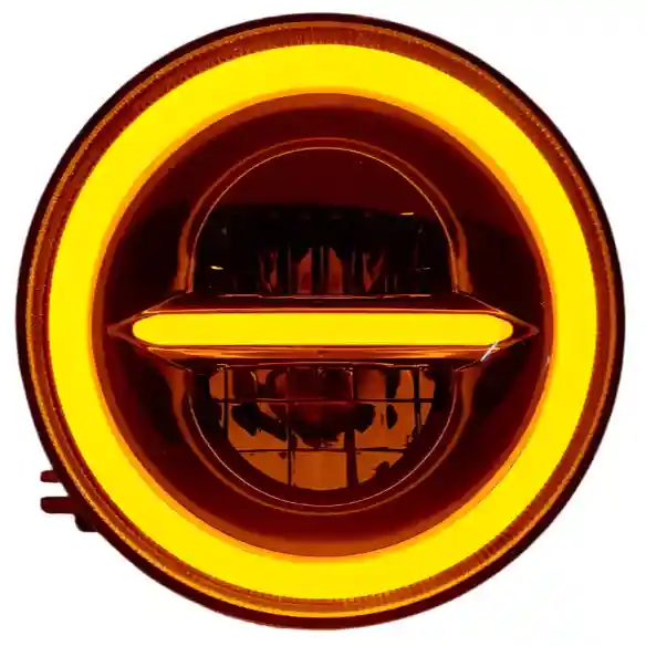 Second image of Minus Headlight 110 Watts Full Ring for All ROYAL ENFIELD Models