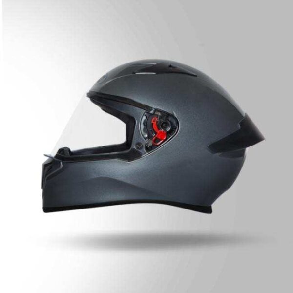Second image of Studds Thunder Gun Grey With Spoiler – Full Face Helmets
