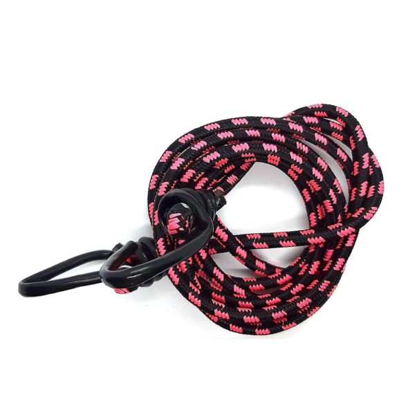 Heavy Duty Bungee Cord with Hooks Elastic Rope for Bike Luggage Tying Luggage Strap Elastic Rope Multicolor 1 Pcs