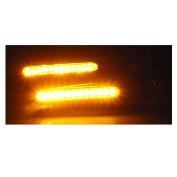 Second image of LED KTM Style Indicators for Universal All Bike Models (Amber, Pack of 4)