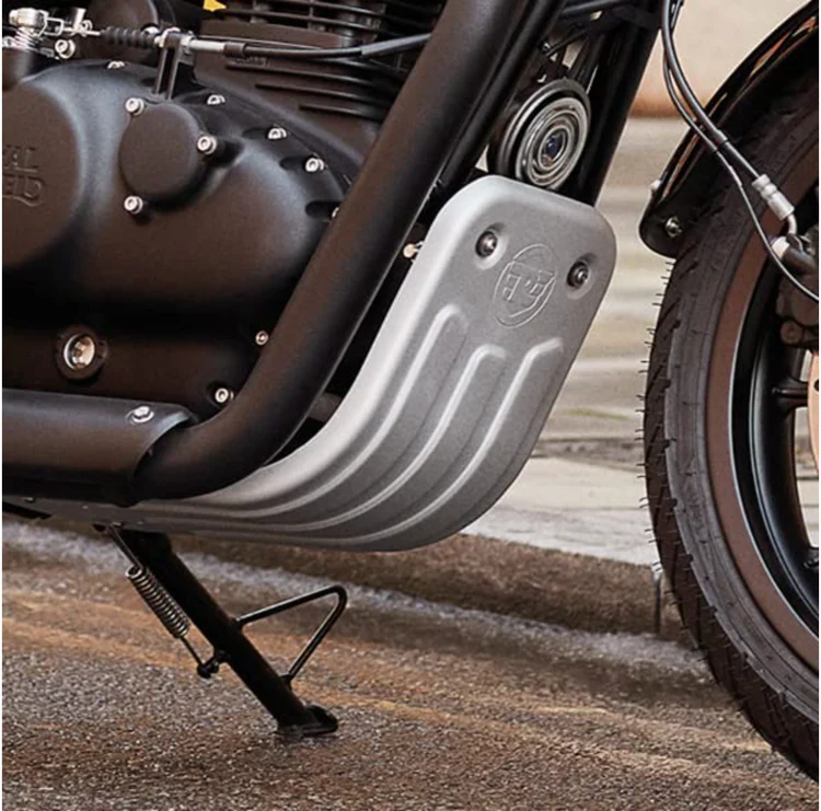 Second image of Sumpguard for Royal Enfield Hunter 350 cc (Black)