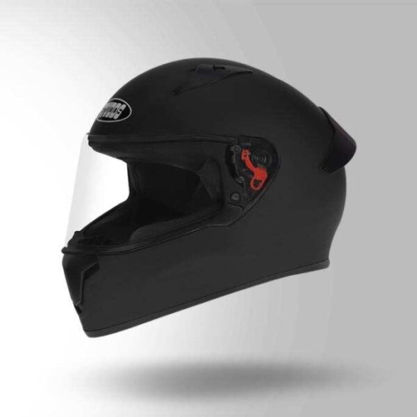 Studds Thunder Matt Black With Spoiler – Full Face Helmets
