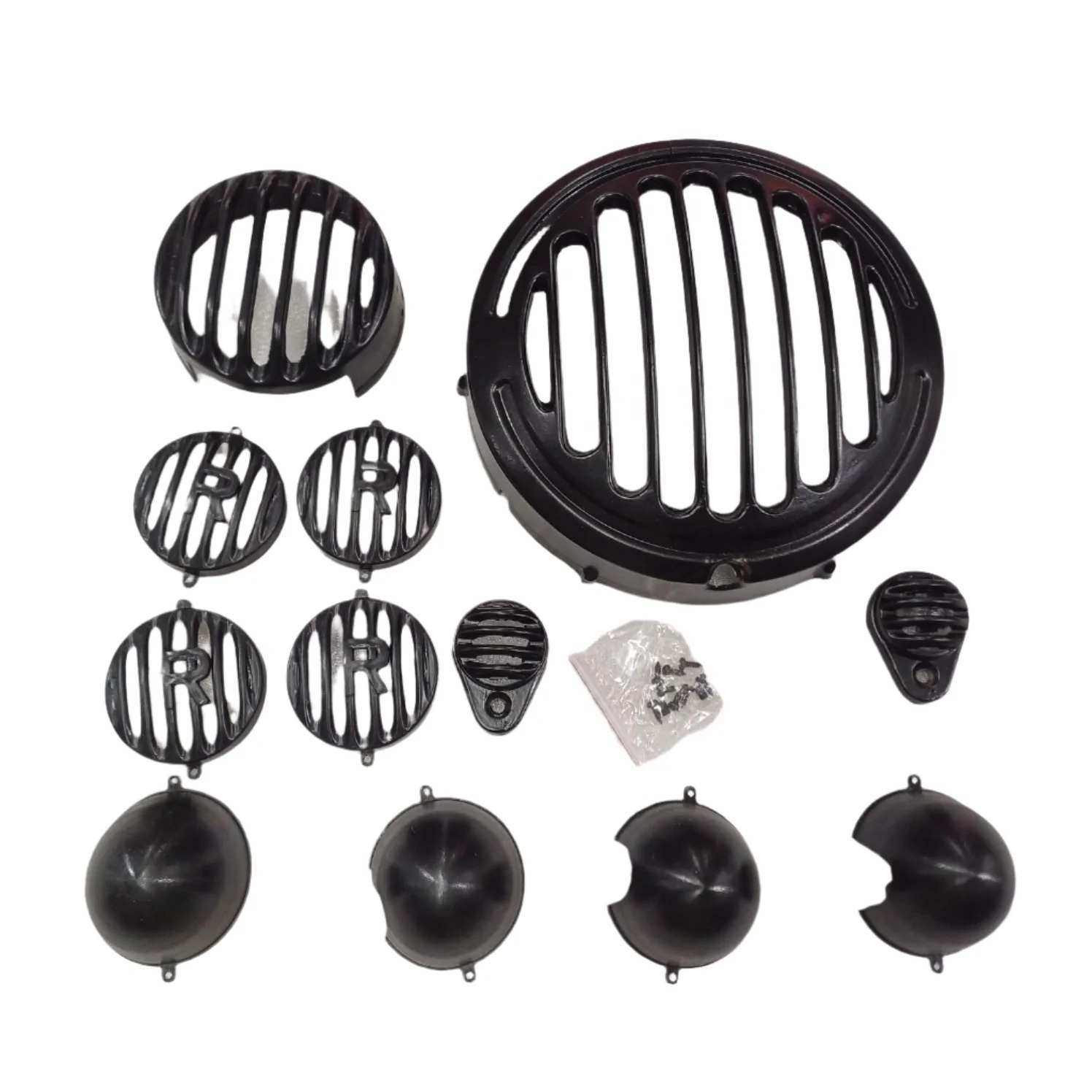 Headlight Grills for Classic Reborn 350, Standard Reborn Bullet 350 2024-Premium