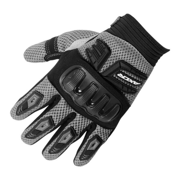 Second image of Axor Airstream Riding Gloves (Black Grey)