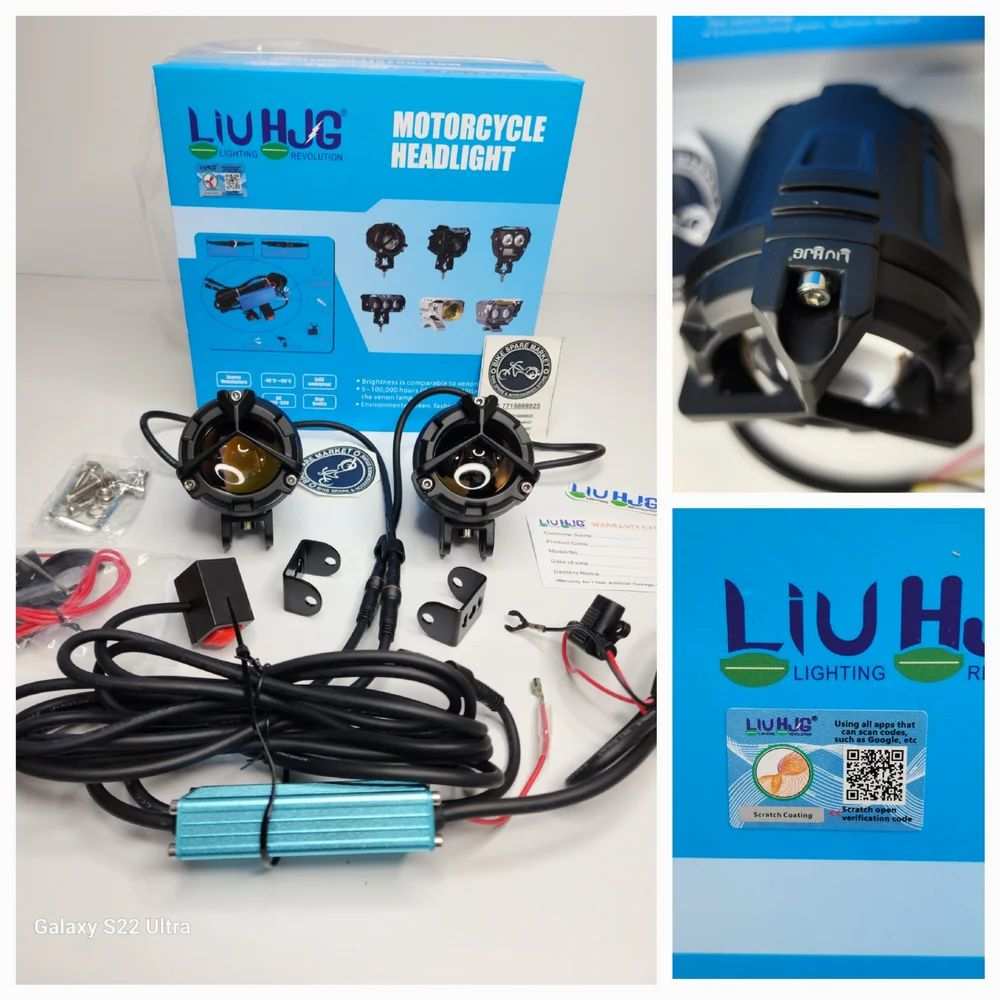 LIU HJG Mercedes Y-Lens Ultra-Wide LED Fog Lights (White/Yellow)