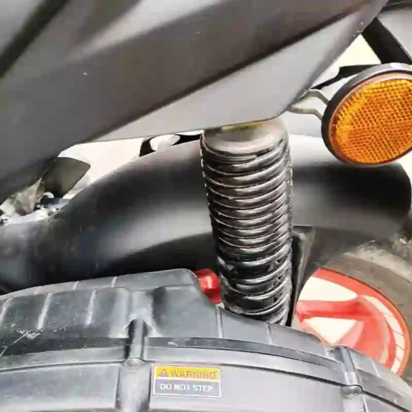 Second image of Carbon Rear Mudguard For Yamaha Aerox 155