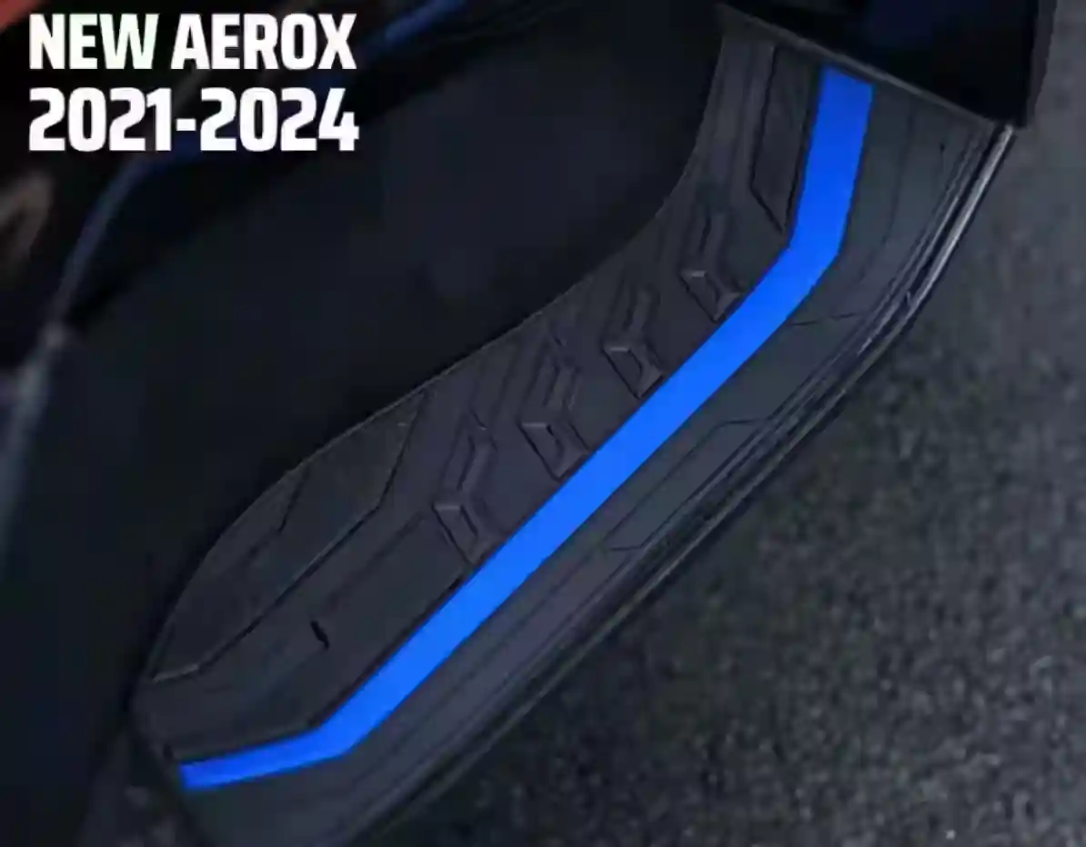 YAMAHA AEROX ACCESSORIES INDIA YAMAHA AEROX RUBBER FOOTMAT ( WHITE )